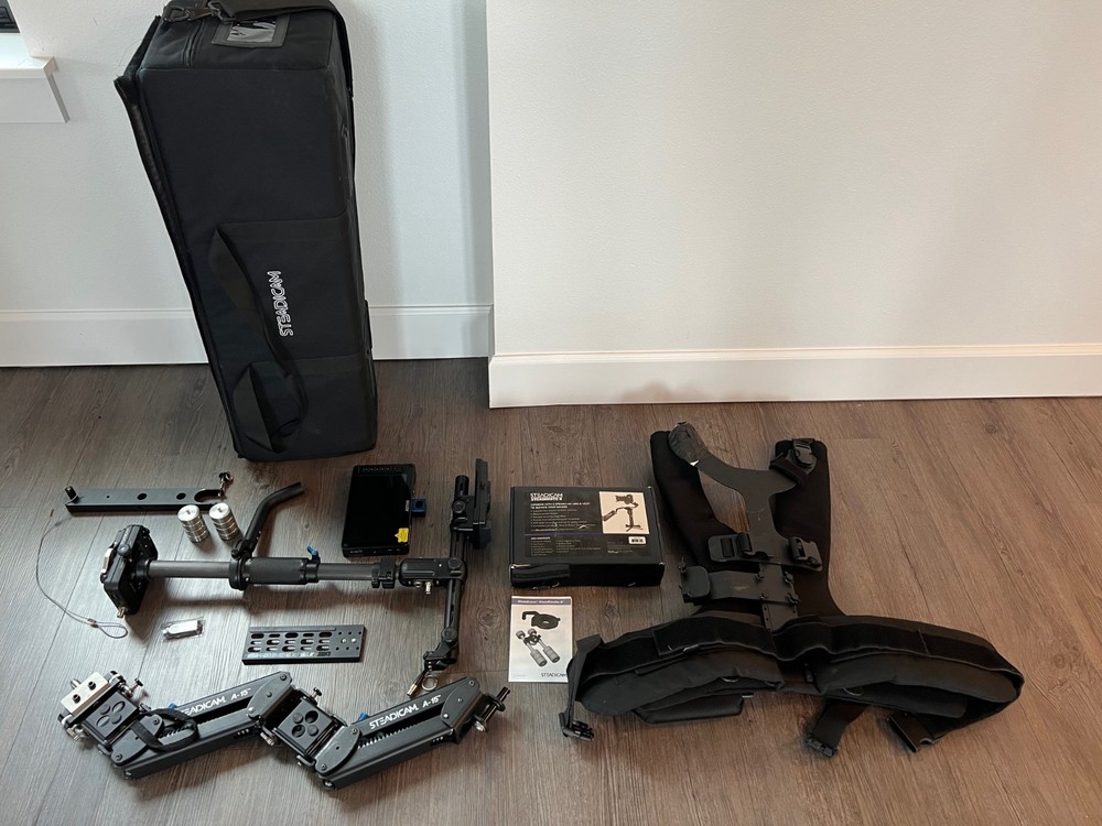 Complete Steadicam Kit (AERO 15 + Ronin Adapter + Extras)