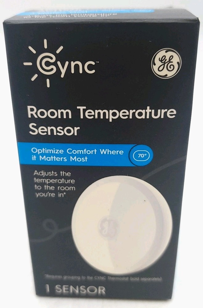 GE Cync Room Temperature Sensor Model CWLTSBLNWN1-1