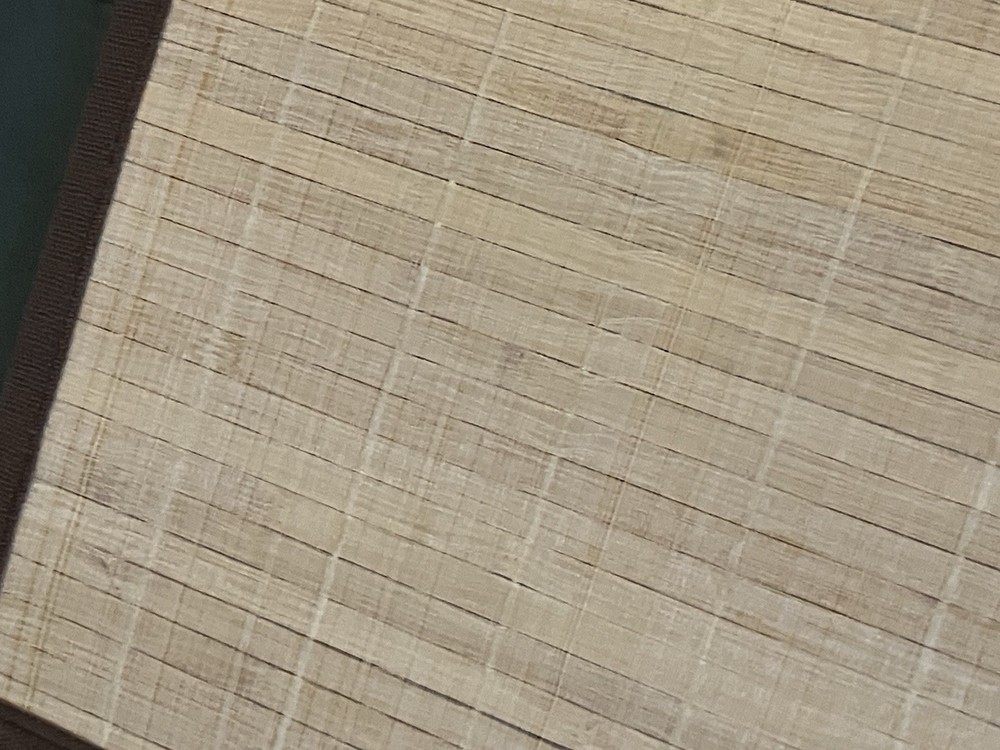 Wooden Slatted Table Runner - Fall Leaves