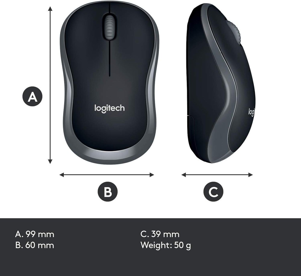 Logitech MK270 Wireless Keyboard and Mouse Combo