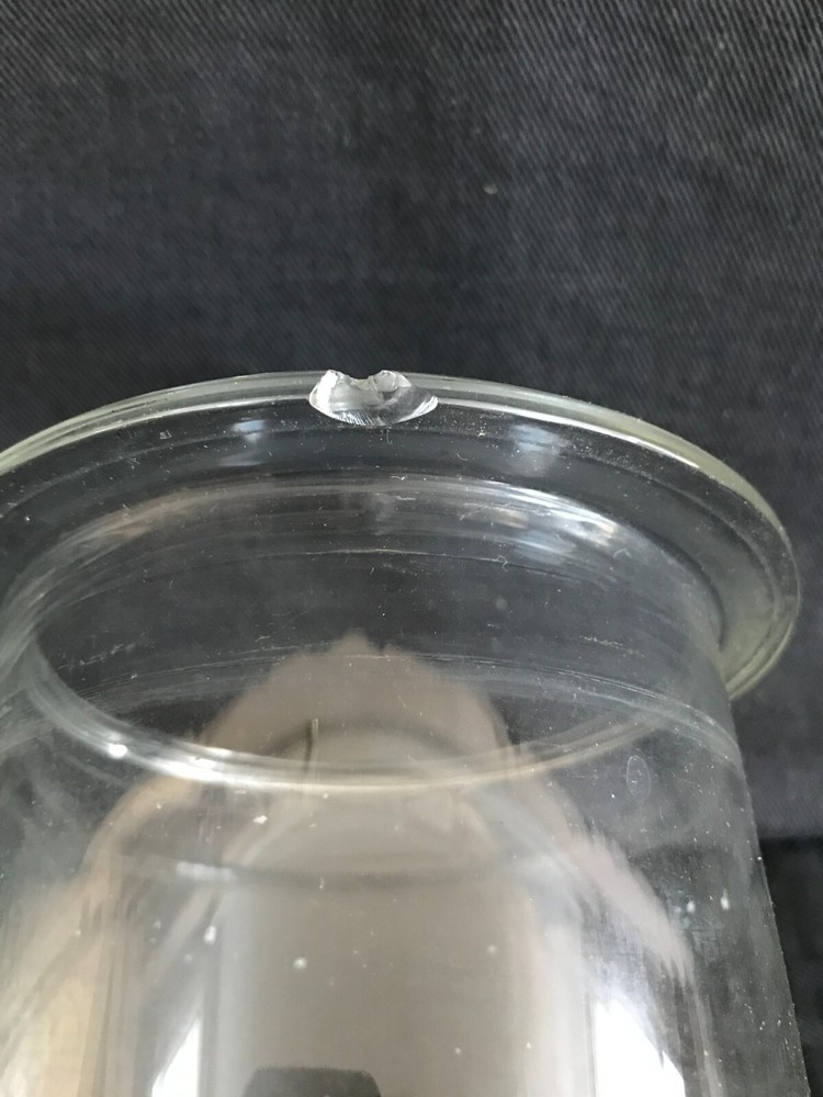 VANKEL Glass 1000mL Clear Vessel EaseAlign Dissolution Testing 12-5000 B