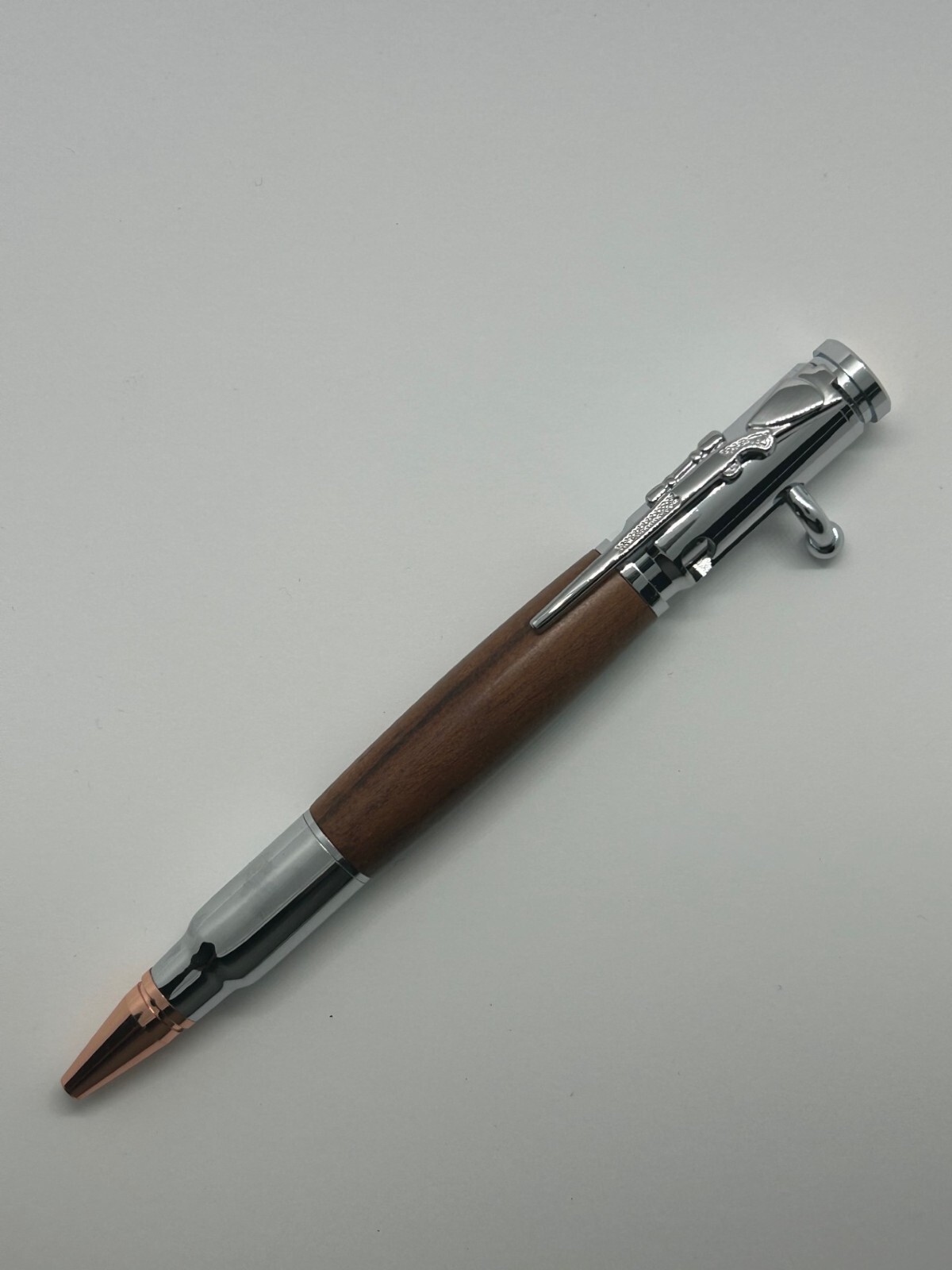 Metal Bullet Pen Bolt Action Style Ballpoint Pen Rifle Bullet Pen Handcrafted US
