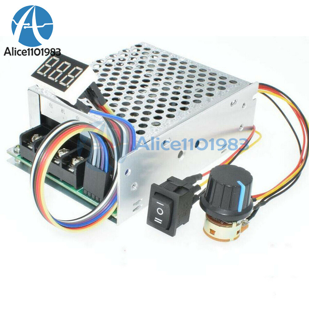 DC10-50V 40A LED Digital Display Adjustable DC Motor Speed Regulator Controller