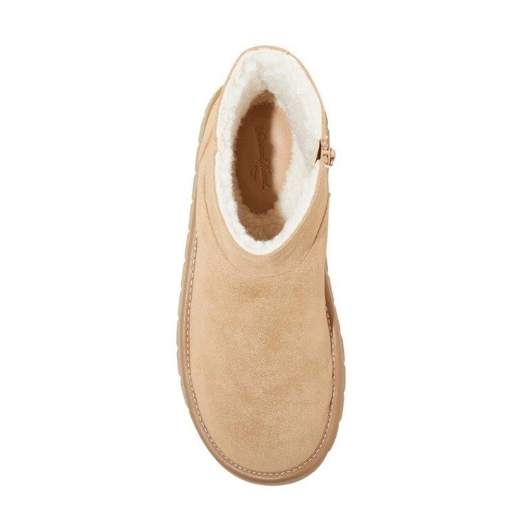 Universal Thread May Faux Suede Booties Tan Size 8 Women