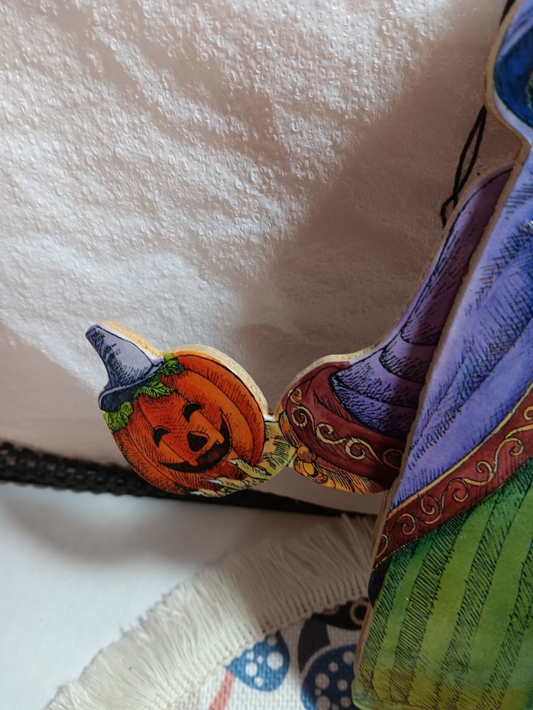 Vintage Fortune Teller Witch Pull Puppet!!
