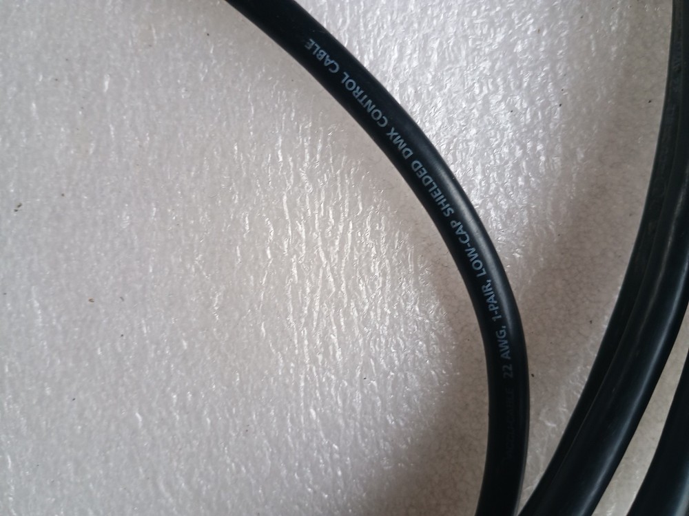 Accu-Cable 3-Pin DMX Cable 25' Ft