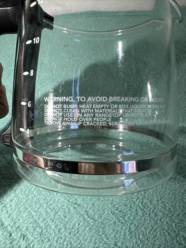 Mr. Coffee 12-Cup Replacement Carafe- NO LID