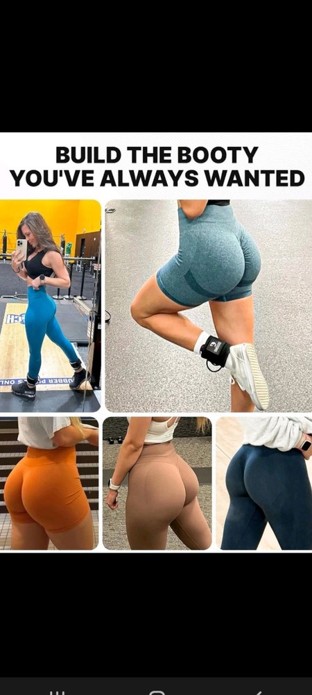 DMoose Ankle Strap for Cable Machines Black