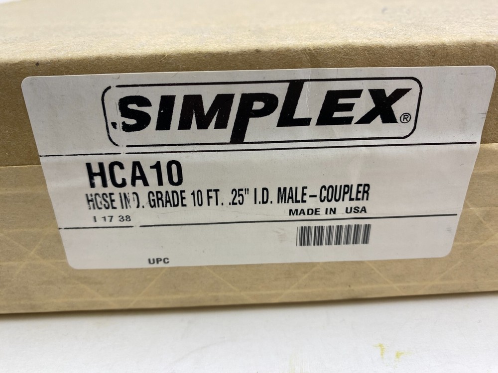 Simplex HCA10 High pressure Hose