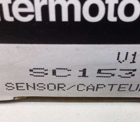 Intermotor SC153 Vehicle Speed Sensor SC-153 SMP