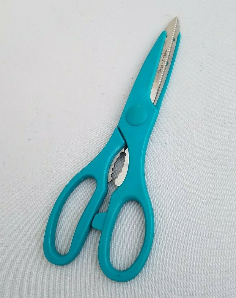 Ginsu Poultry Shears - Ocean Teal