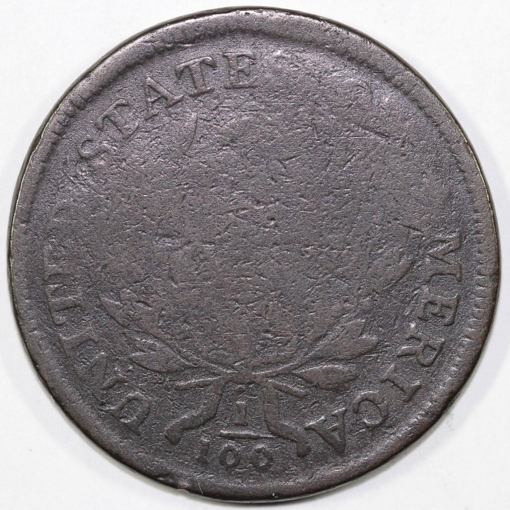 1798 1c S-145 Draped Bust Large Cent
