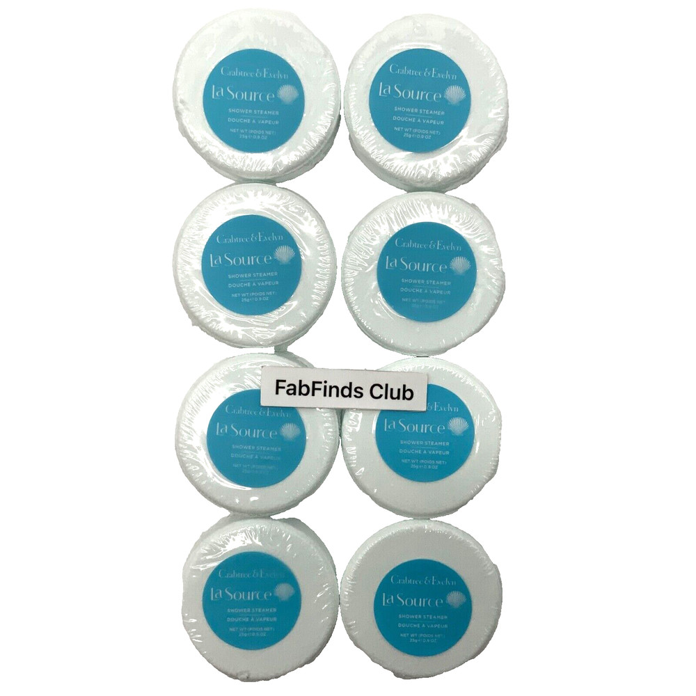 Crabtree & Evelyn Shower Steamer Tablets 8pc LaSource