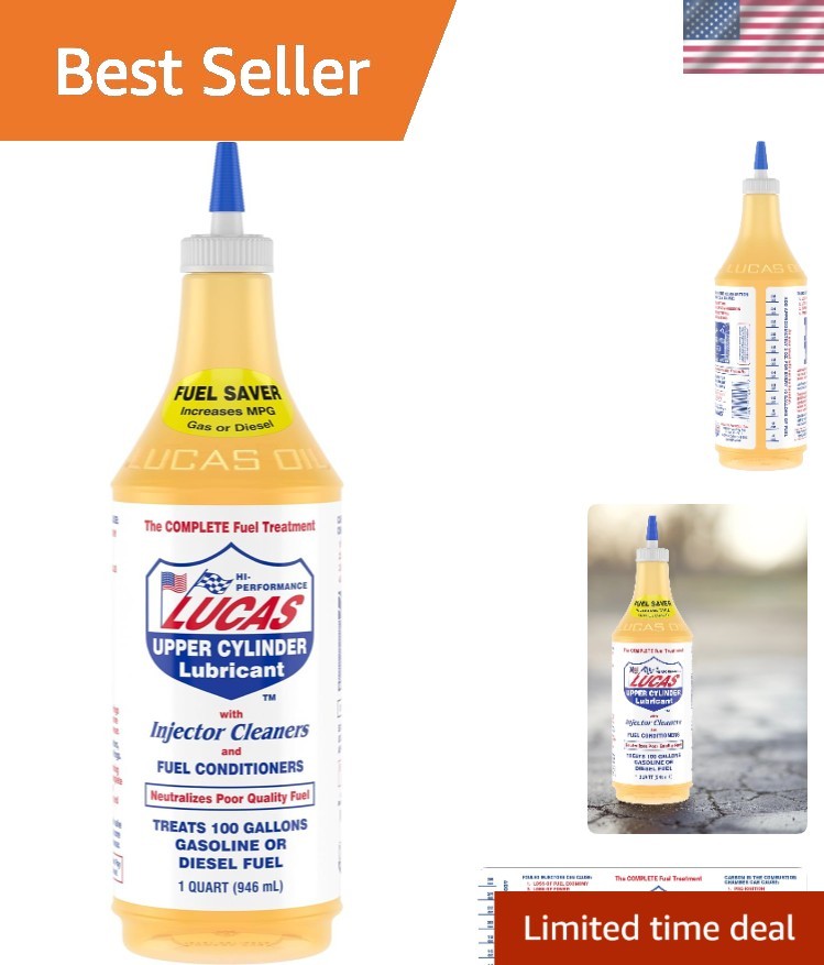Powerful 1 Quart Injector Cleaner - Fuel Additive to Boost Engine Performance