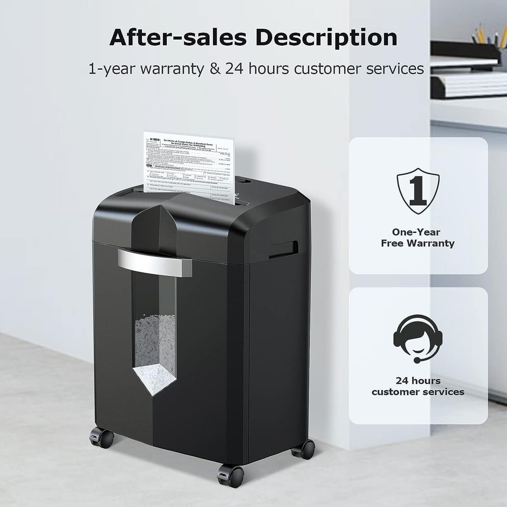 Ultimate High Security Micro Cut Shredder - 60 Minute Run Time - P-4