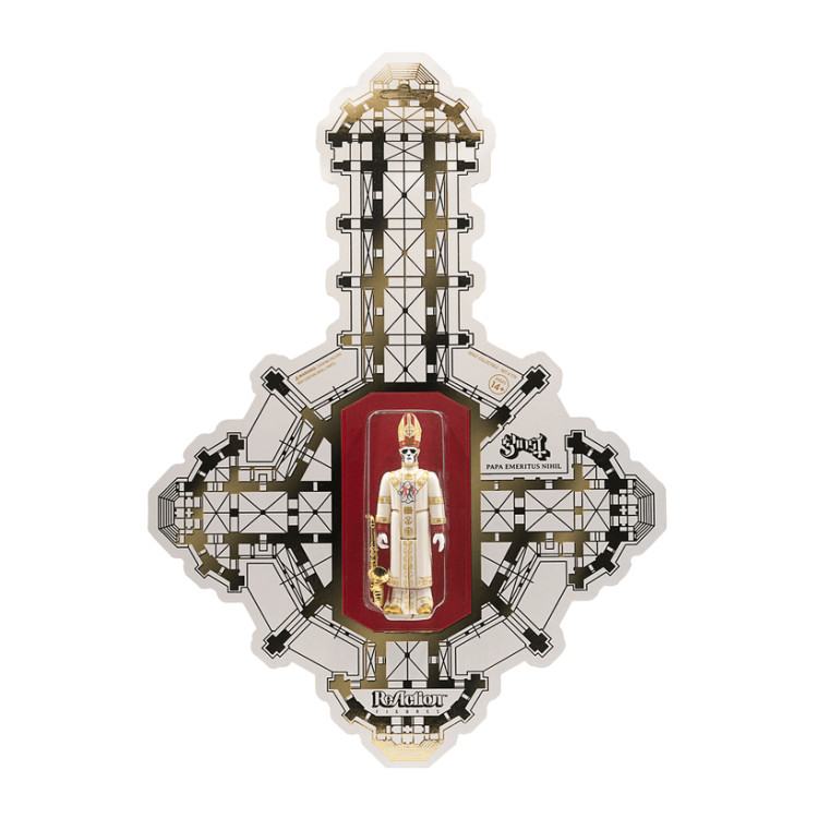 Ghost - Papa Emeritus Nihil NYCC Exclusive Reaction Figure by Super 7