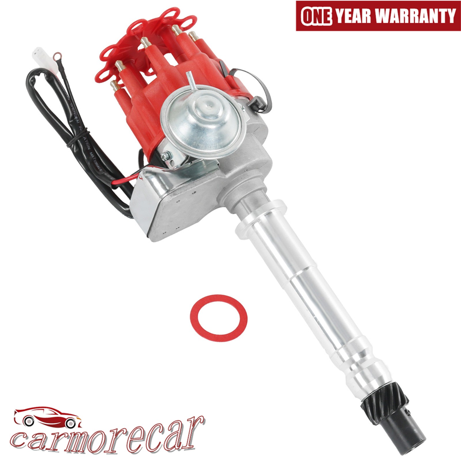 Ignition Distributor w/ Cap & Rotor for Chevy SBC BBC 283 305 327 454 350 V8 R2R