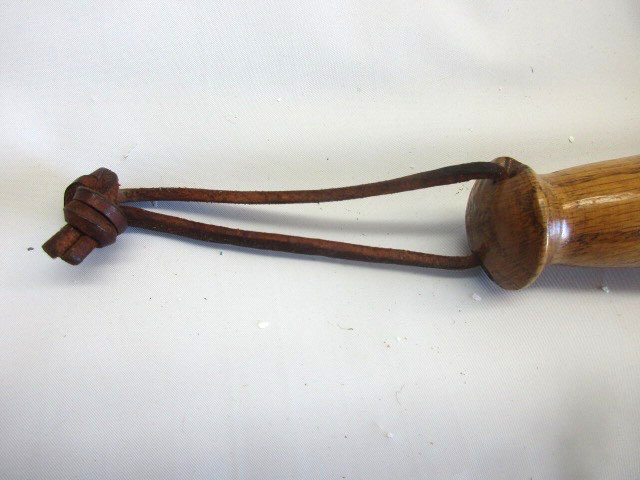 Oak carving chisel mallet or possibly Masonic gavel