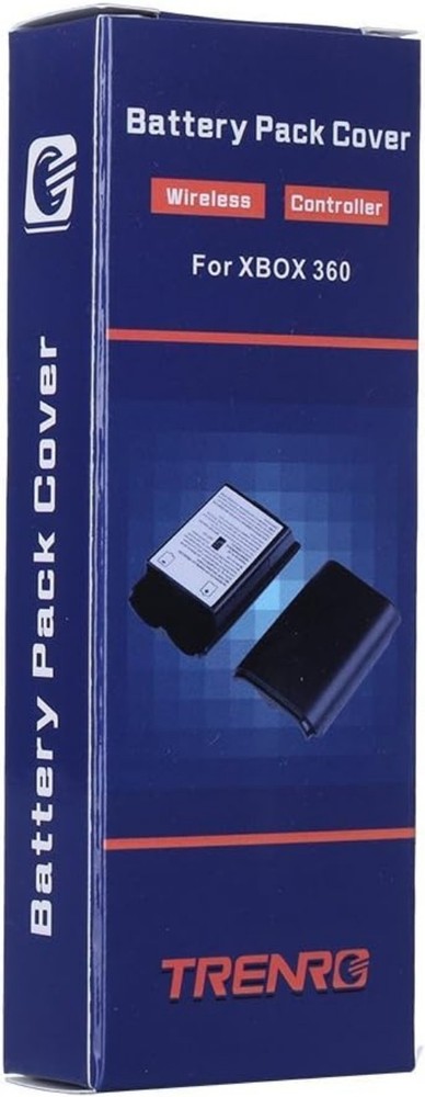 2x Black Battery Pack Shells for Xbox 360 Controllers - Quality & Compatibility