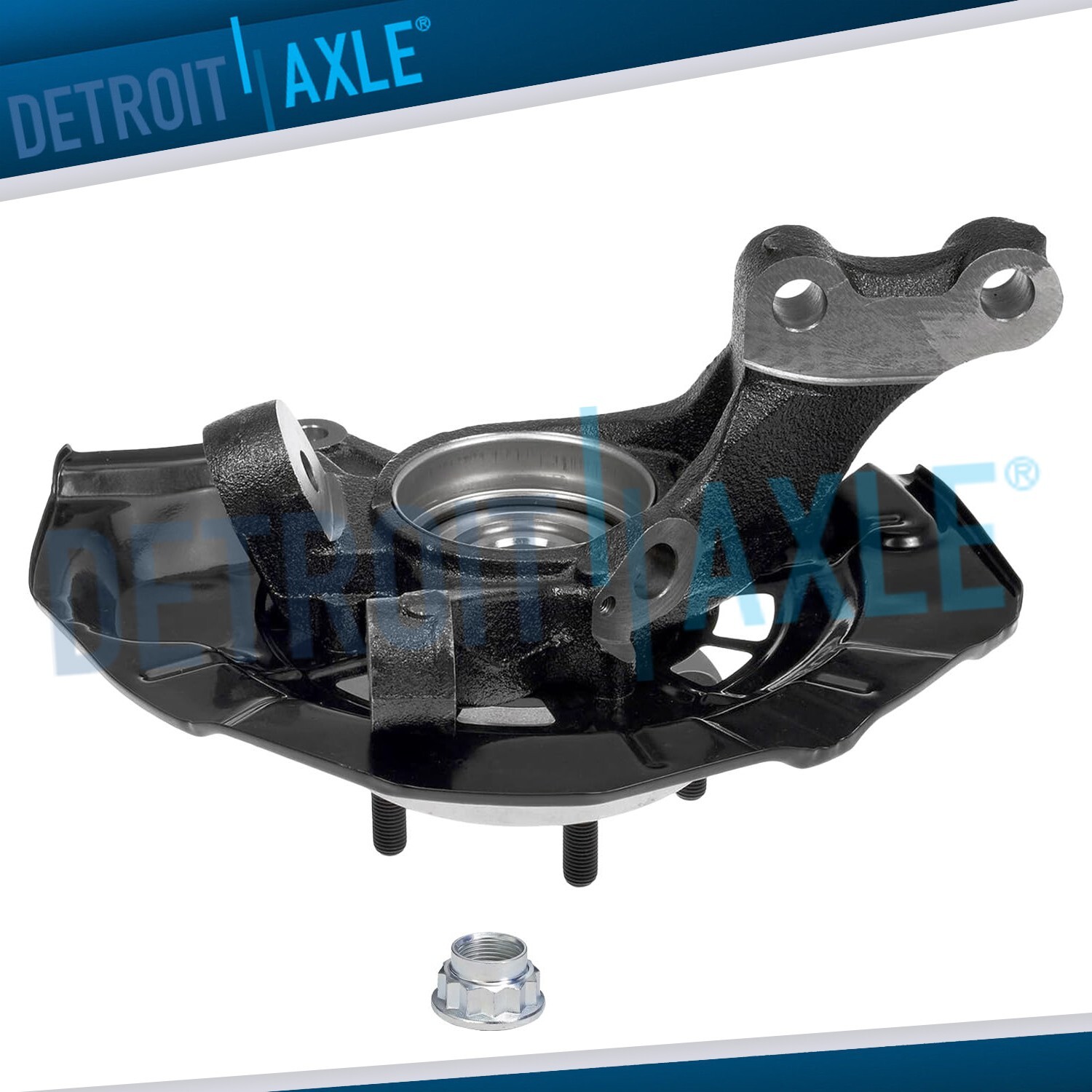 Front Right Steering Knuckle & Wheel Hub Bearing for Lexus ES350 Toyota Camry