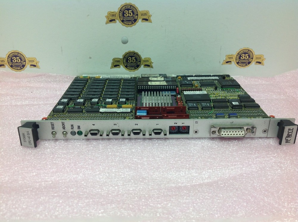 FORCE SYS68K CPU-40 B/4 VME Computer CPU BOARD