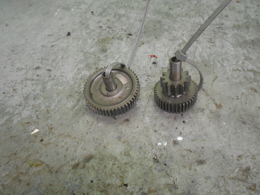 honda 400  bros  starter  gears