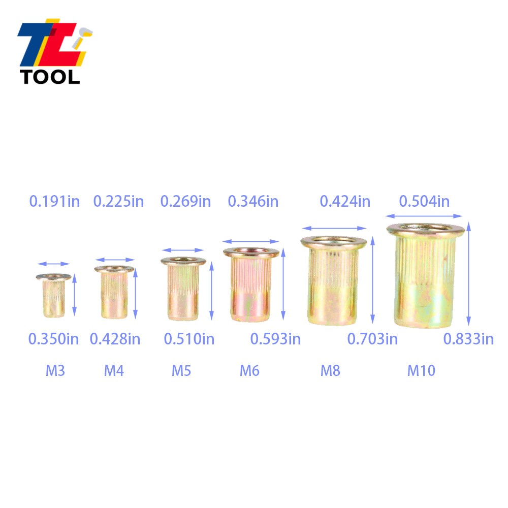 900 Pcs Rivet Gun Nuts Tool High Quality Thread Set Tool Nut Setter Riveter