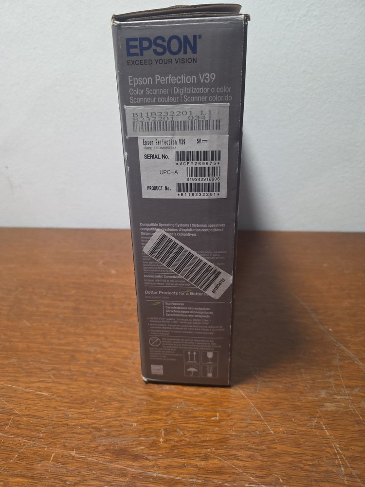 Epson Perfection V39 Flatbed Scanner