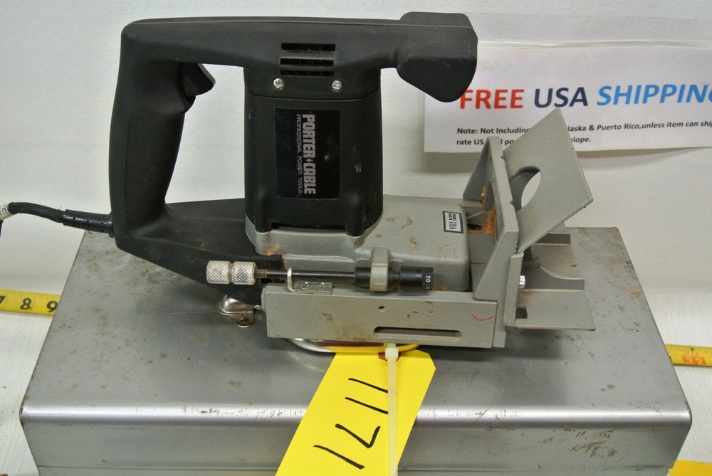 Porter Cable Plate Joiner # 555 with Case  Power Tool Woodworking
