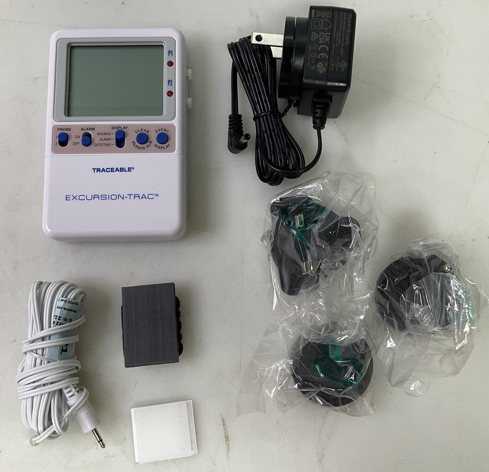 Traceable 94460-11 Excursion-Trac Datalogging Thermometer With Calibration