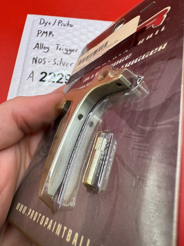 Dye/Proto PMR Alloy Trigger NOS-Silver