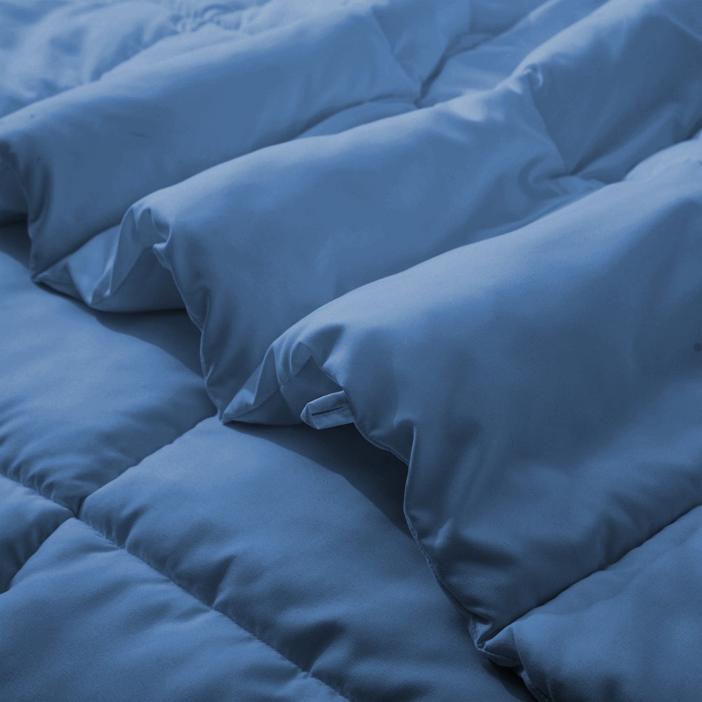 Peace Nest Basic Solid Down Alternative Comforter King or Queen Bed Blanket