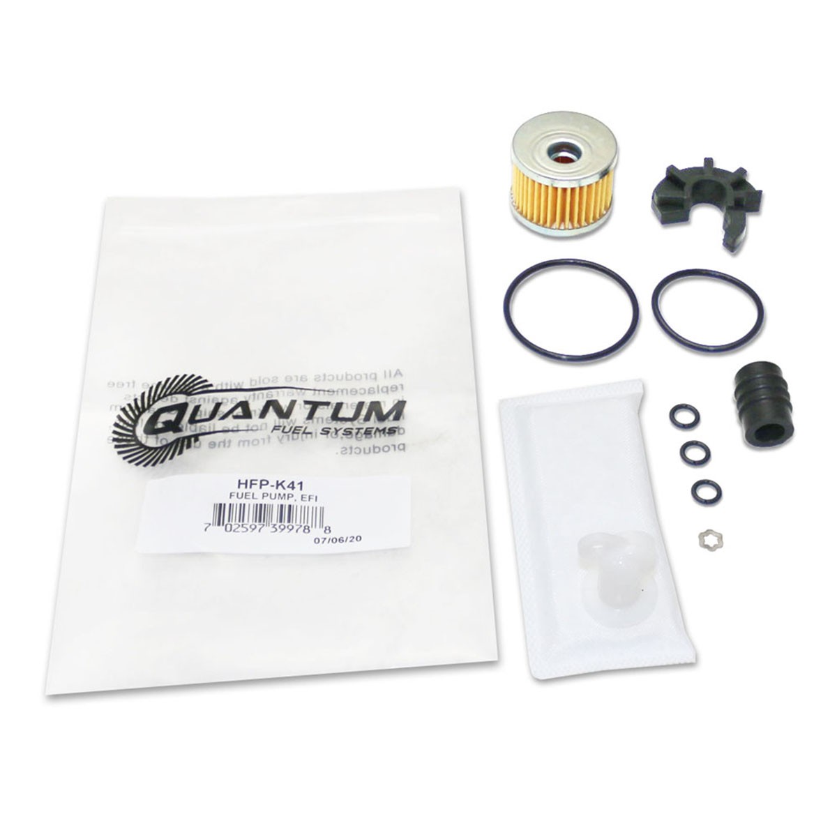 QFS Fuel Pump Filter Rebuild Kit for 2015-16 KTM 1050 Adventure ABS #61007090100