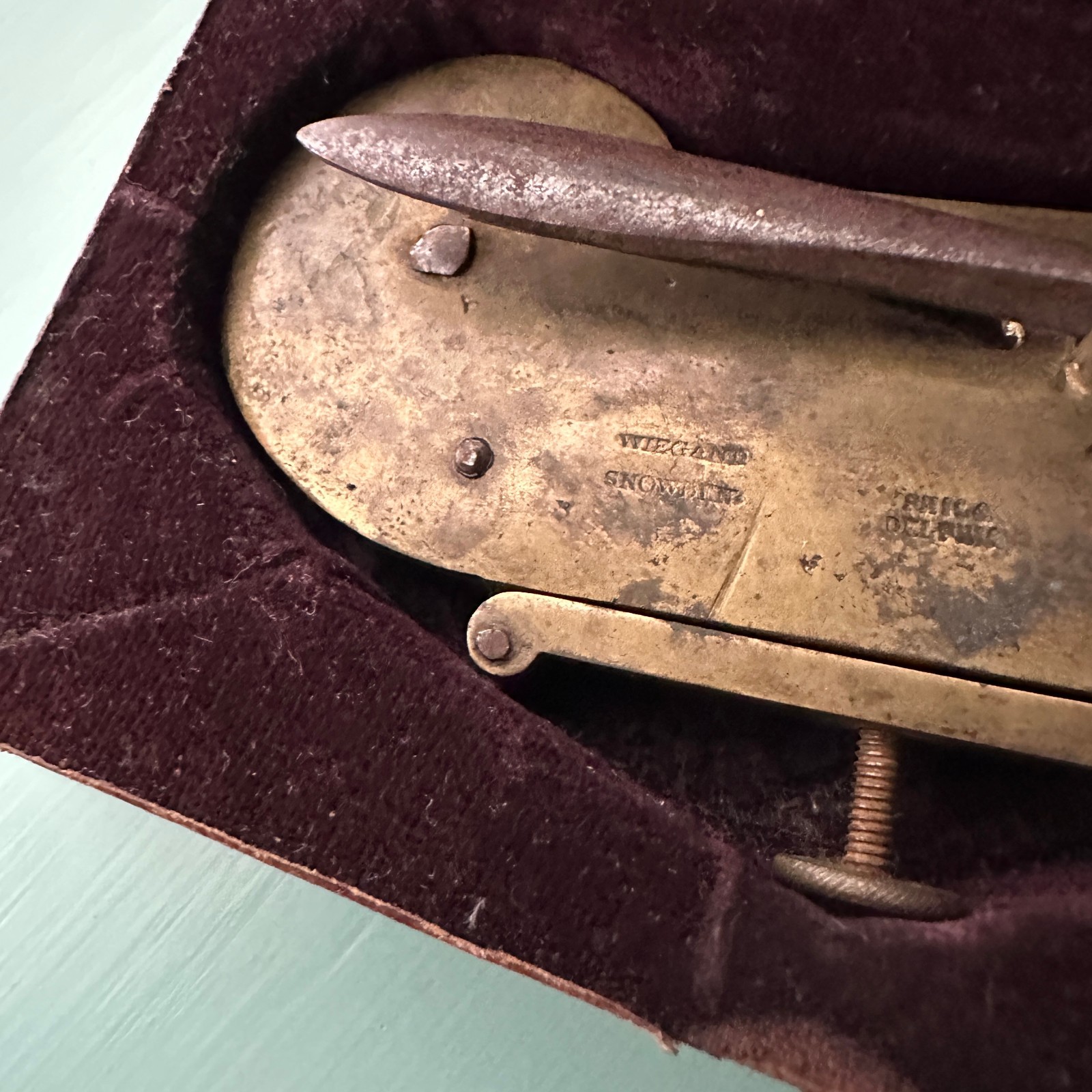 Antique Wiegand & Snowden Philadelphia Scarificator Bloodletting Surgical Tool