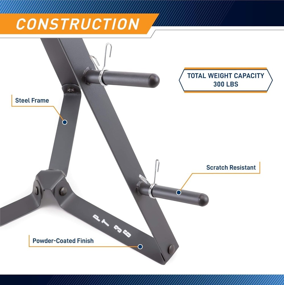 Plate Tree Standard Size Weight Plates/Storage Rack Exercise Weights PT-36 dark