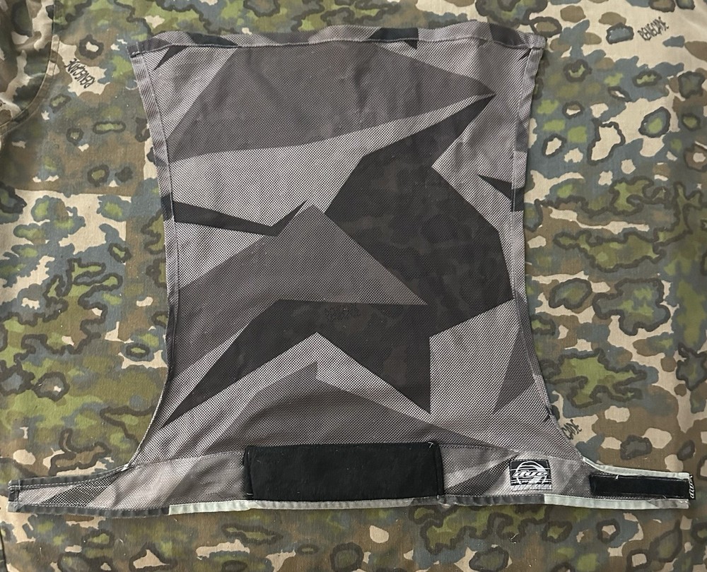 Dye Paintball Embroidered Headwrap Head Wrap Mesh Trunk