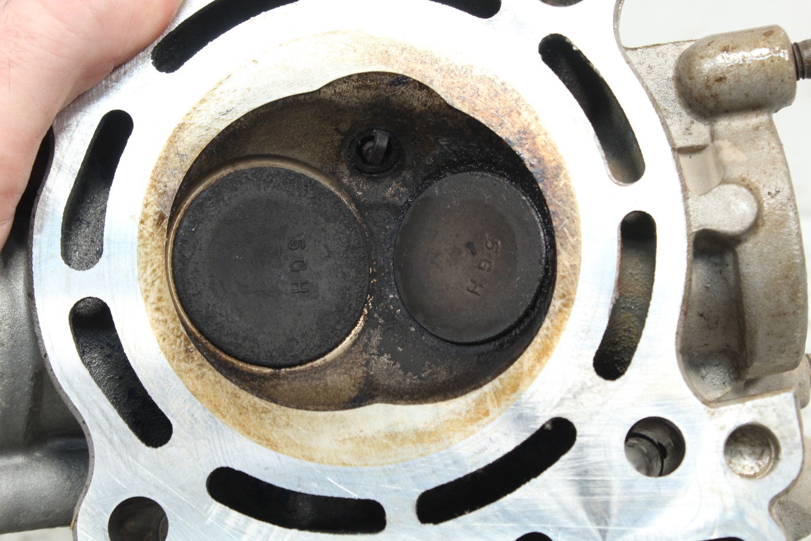 2003 YAMAHA KODIAK 400 4x4 Cylinder Head Assembly 5GH-11101-09-00