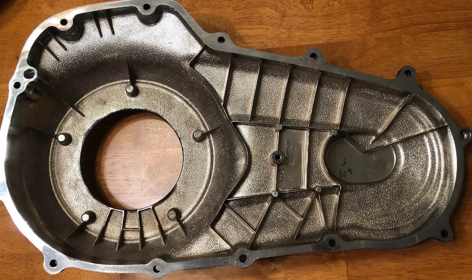 Harley primary cover Milwaukee Eight M8-WRINKLE BLACK-2017-2024 TOURING