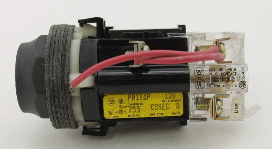 Westinghouse PB1T1P + PB1B Pilot Light