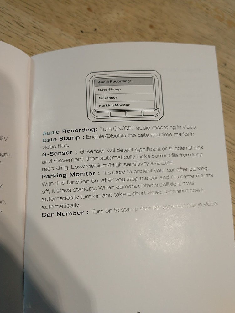 DC18 Dashcam Dual Camera