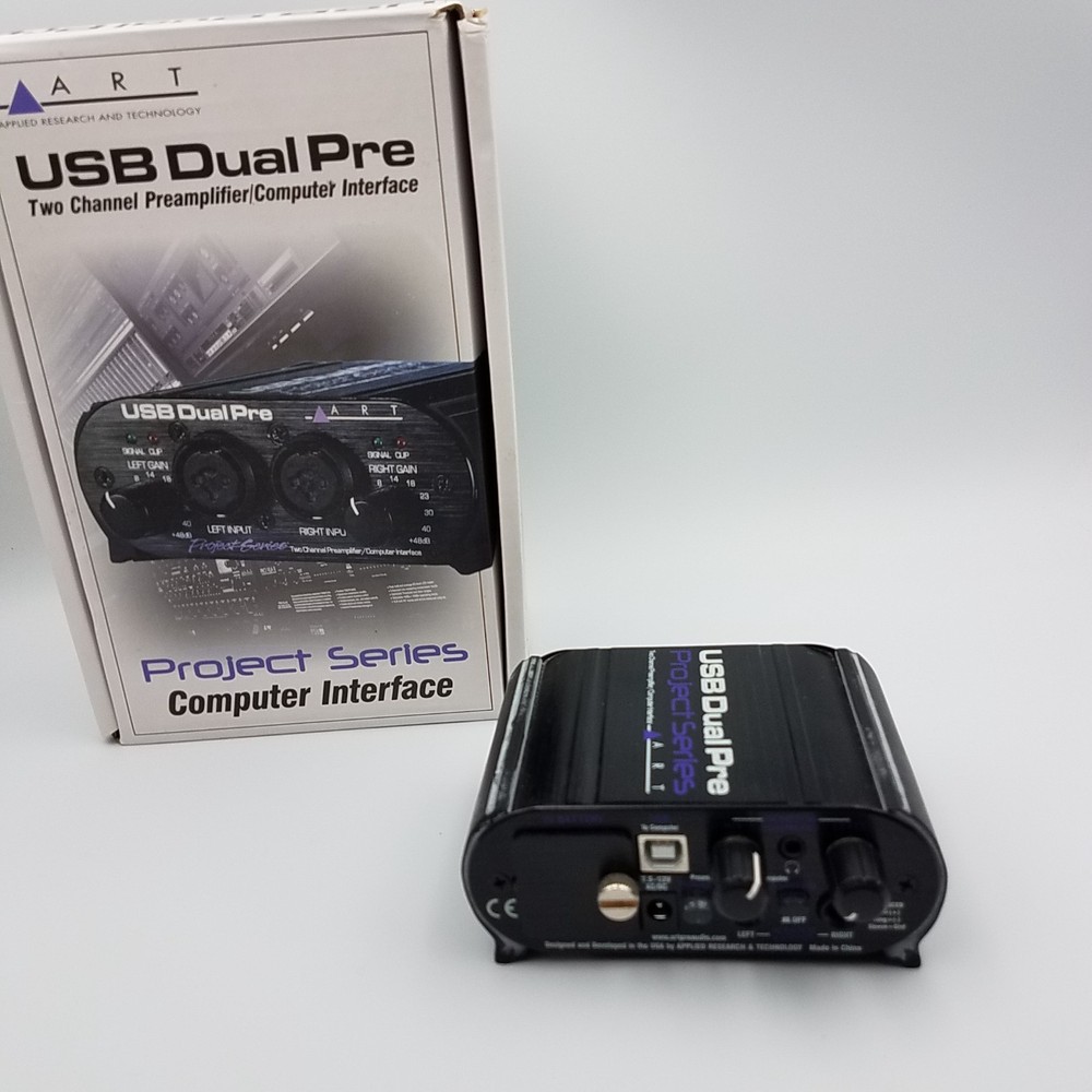 ART USB Dual Pre Two Channel Preamplifier/Computer Interface Project Series