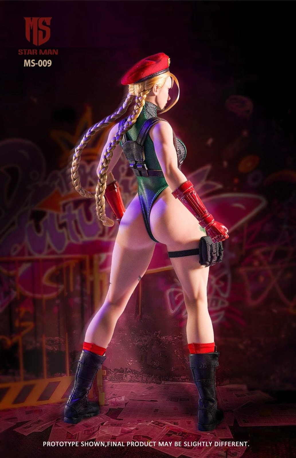 STAR MAN Street Fighter Cammy Female Agent Bee ⅙ Sixth Scale Posable Figure NEW