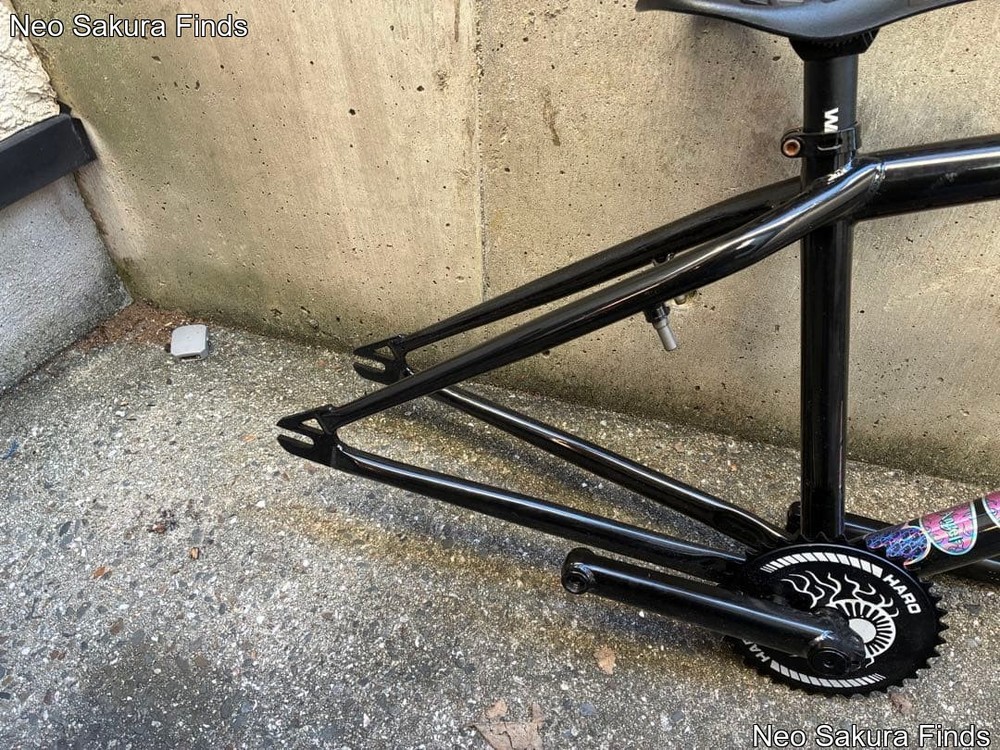 fgfs fixie frame leaf cycle