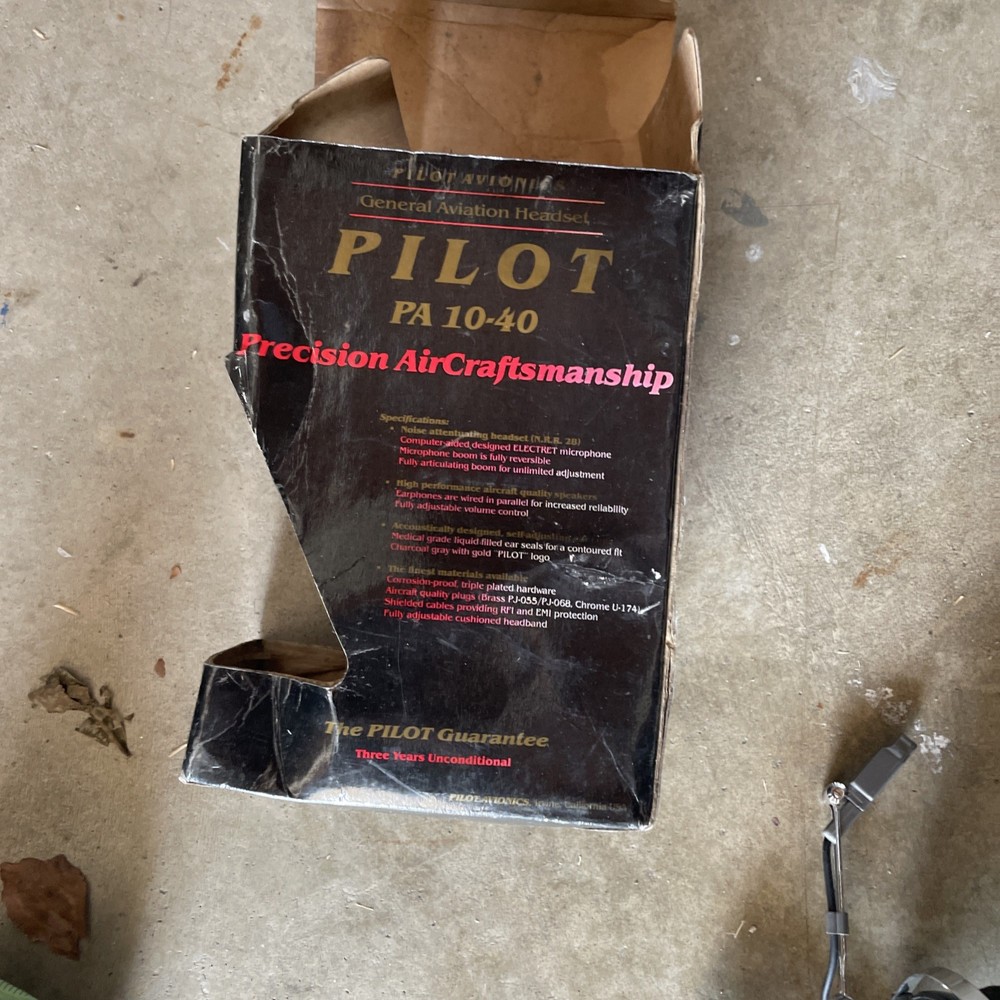 Pilot PA 10-40 Headset