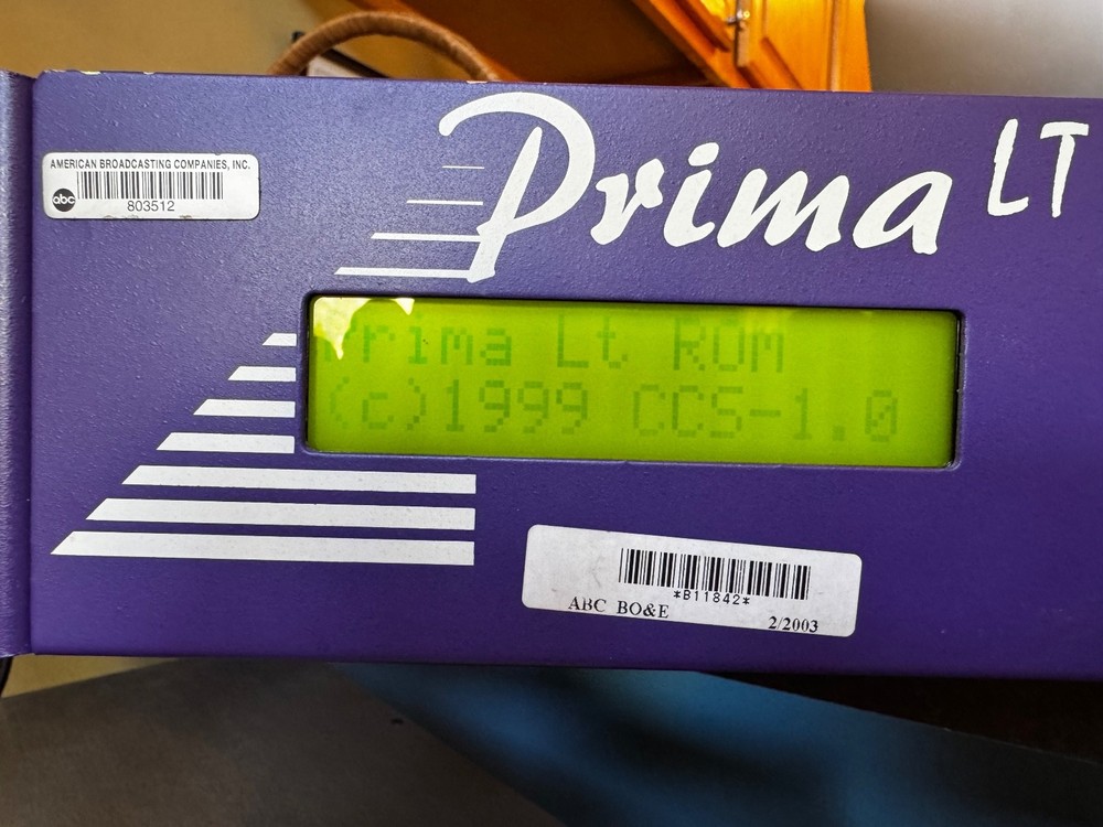 CCS Musicam Prima LT audio codec