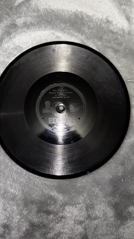 Edison Diamond Disc Record