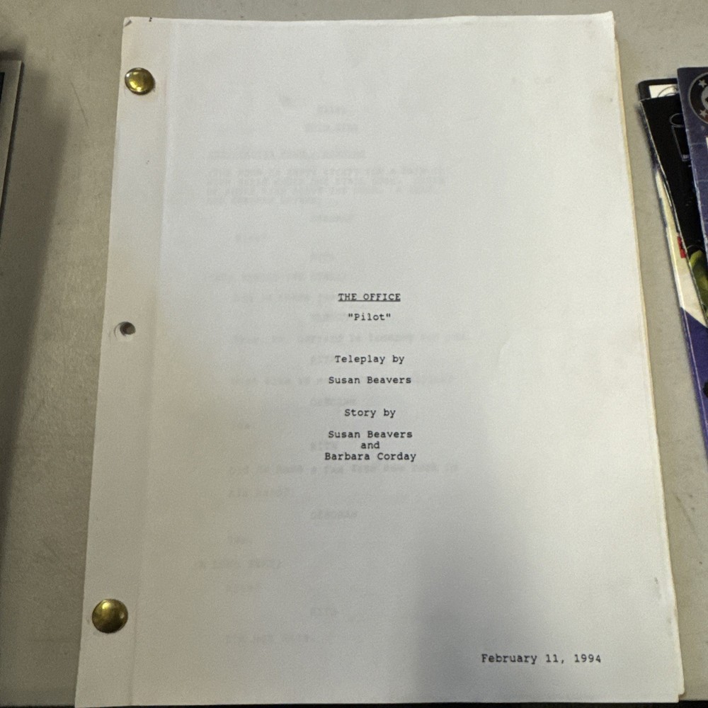 The Office Pilot TV Show Script 1994