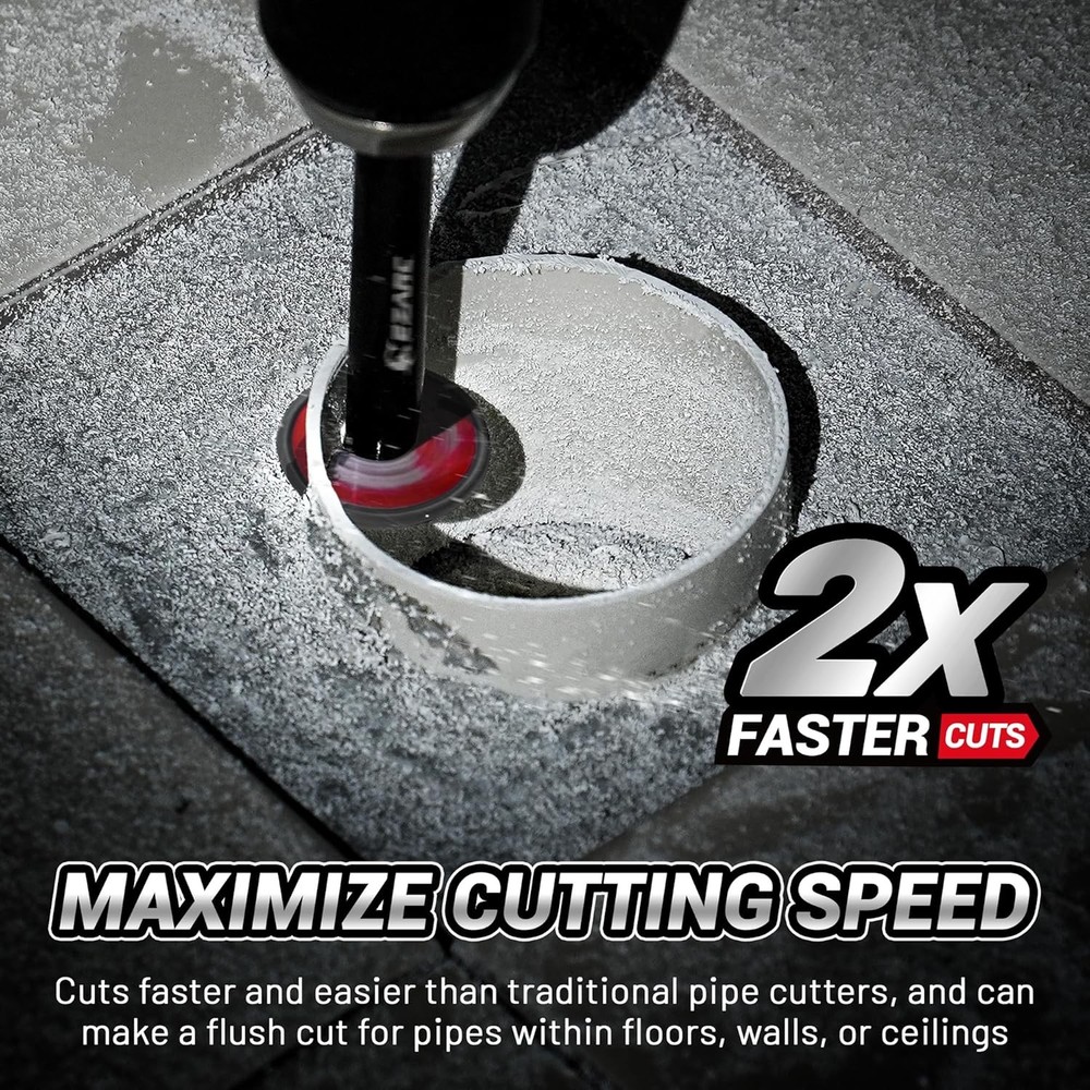EZARC Inside Pipe Cutter for PVC Pipe, with Replaceable Diamond...
