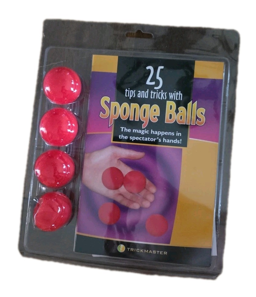TrickMaster Sponge Balls Magic Trick Starter Kit With DVD