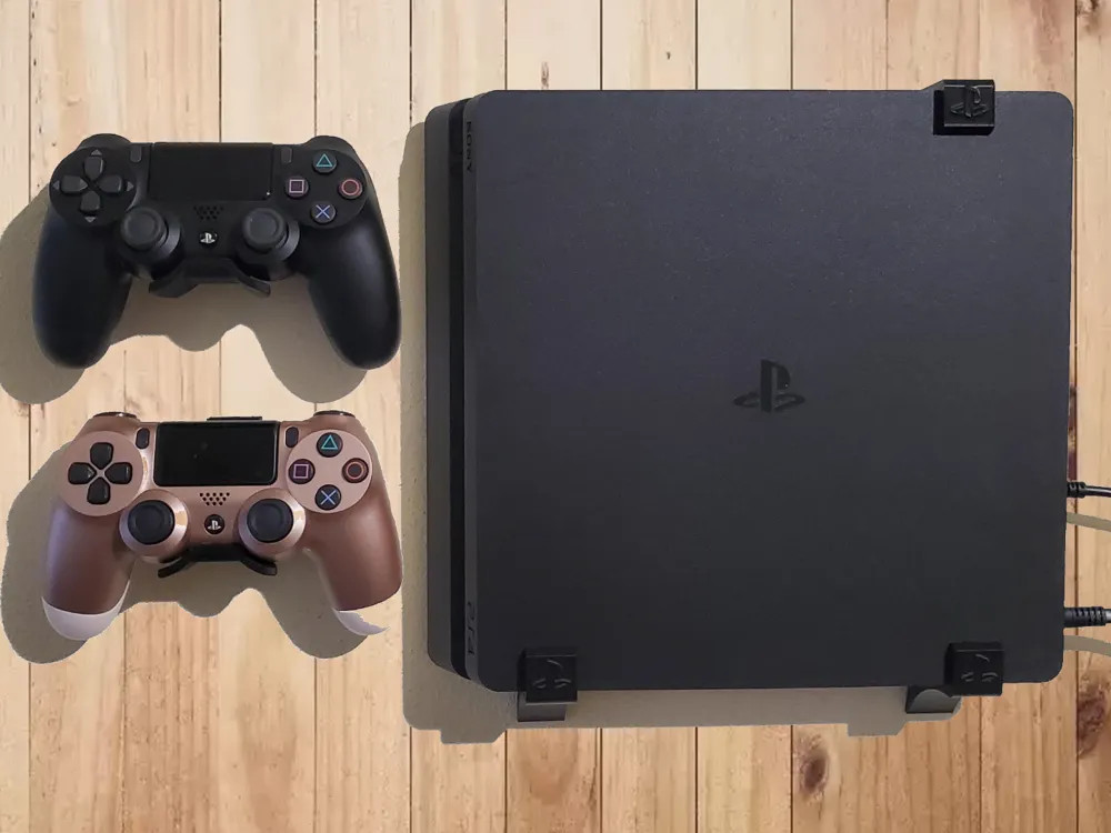 Wall Mount For SONY PS4 Slim